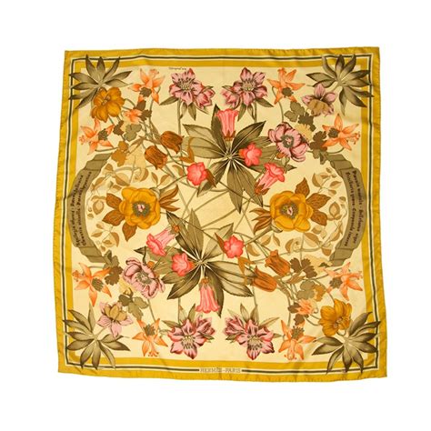 hermes floral nude scarf|Hermes floral scarf pattern.